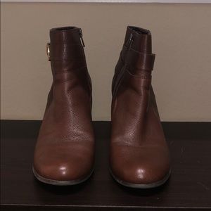 Cole Haan brown booties